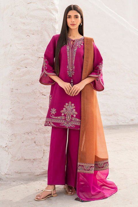 DHANAK 3PC Embroidered